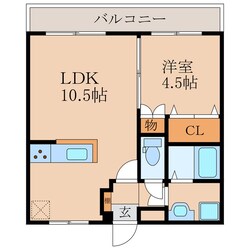 エンタープライスマンションの物件間取画像